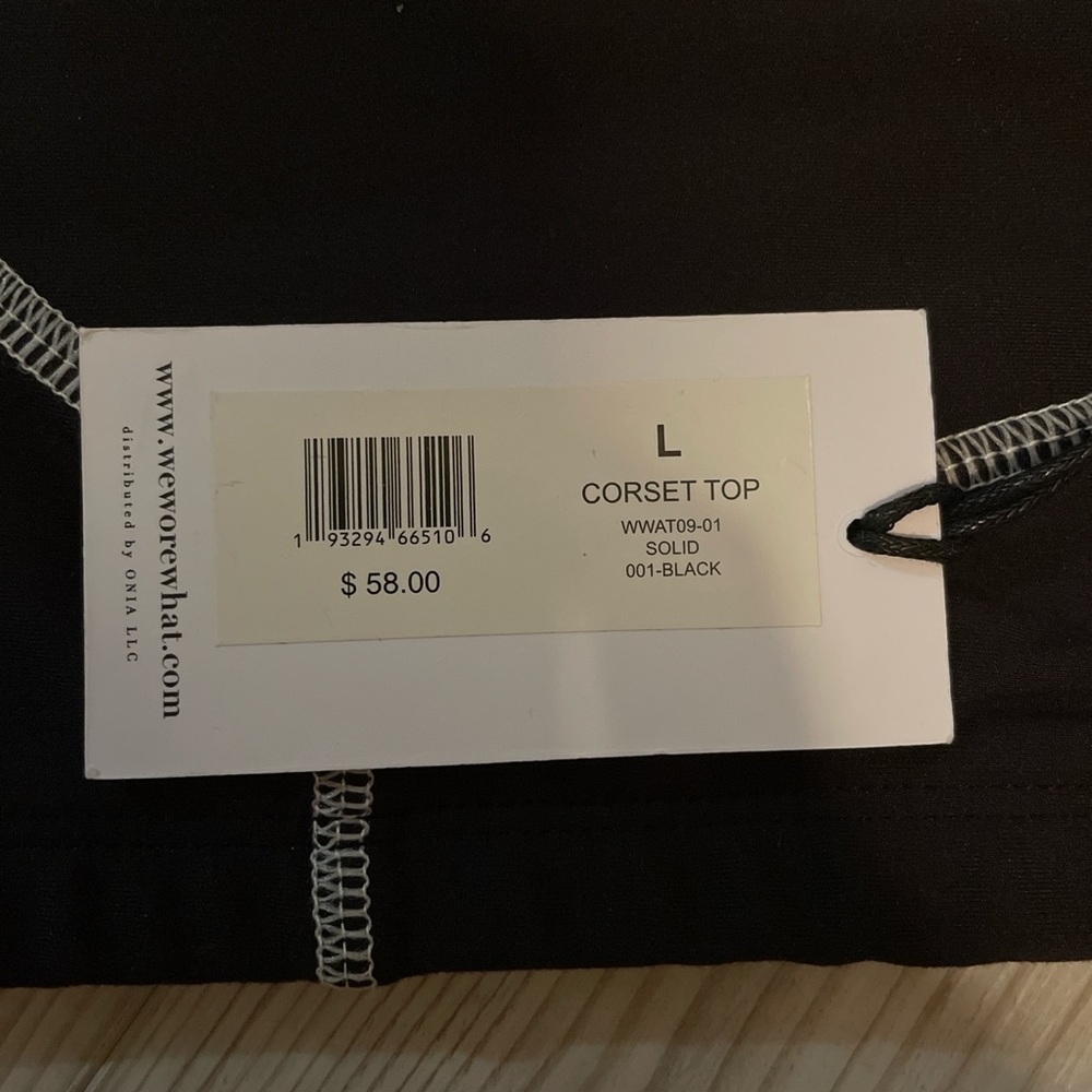 Brand new we wore what bra size large